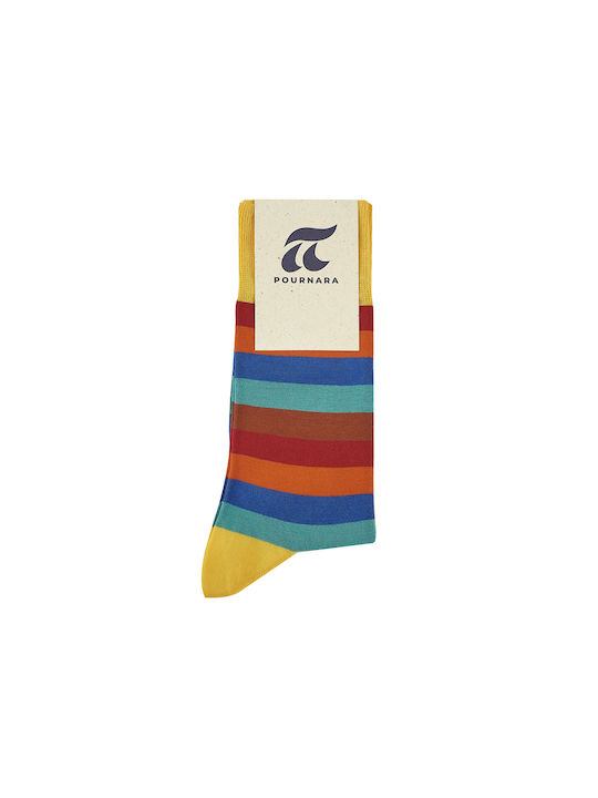 Pournara Men's Patterned Socks Fardia Riga