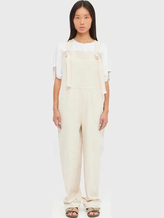 Dungarees Graphite Ecru Elastic