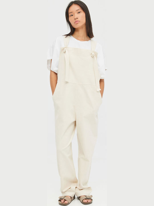 Dungarees Graphite Ecru Elastic