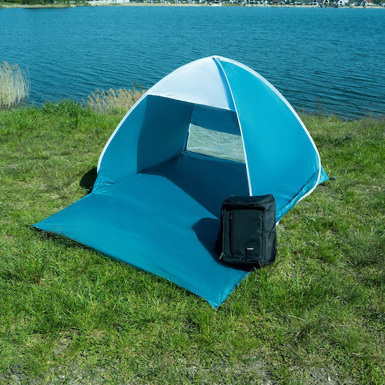 Pop Up Beach Tent For 3 People Blue