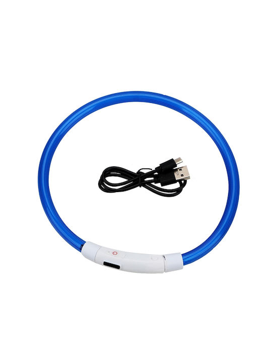 Hundehalsband aus in Blau Farbe 55cm