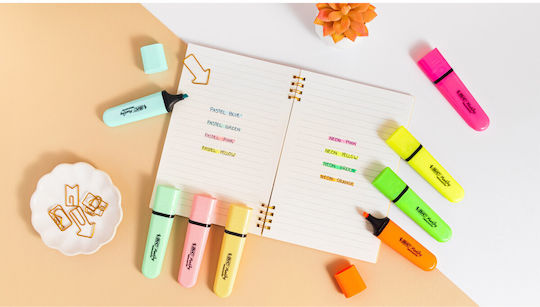 BIC Marking Markere de subliniere 1.2mm Yellow Phosphorescent 2buc