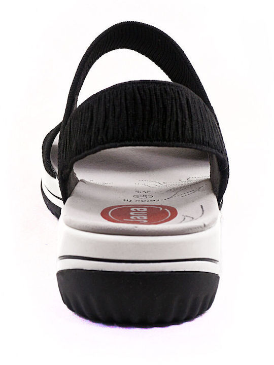 Γυναικεία Σανδάλια Flatforms Μαύρα
