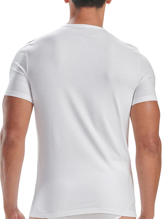 Adidas Men's Undershirts Short-sleeved White 2Pack