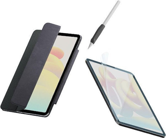 Paperlike Folio Bundle Flip Cover Γκρι (iPad Air 2020/2022 / iPad Pro 2018 11" / iPad Pro 2020 11" / iPad Pro 2021 11" / iPad Pro 2022 11'' / iPad Pro 2024 11" / iPad Air 11" 2024/2025/2026)