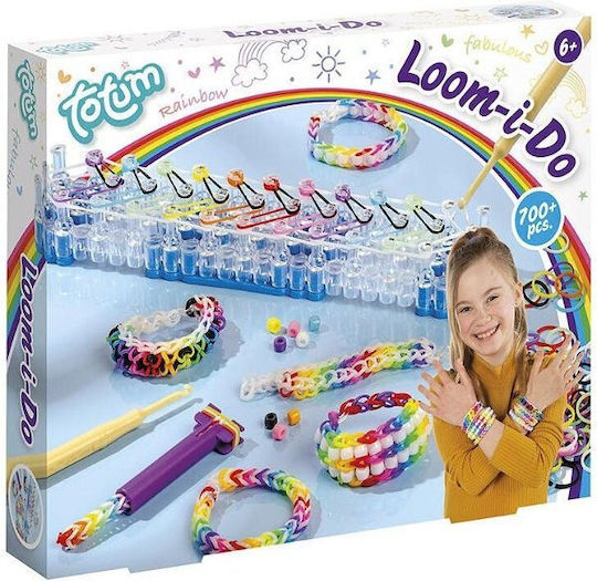 Totum Elastic de păr Loom-i-Do pentru copii de 6+ ani+ ani 700buc