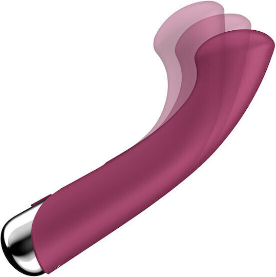 Satisfyer Spinning Vibrator G-Punkt 23.5cm Rot