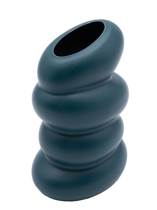 Uncle George Γλαστράκι Planter Plastic Blue 10x10x15cm.