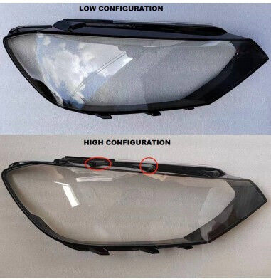 Cristal Pentru Faruri Volkswagen Touran 2016 2023 2 Bucăți