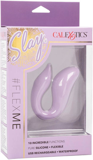 Boss Of Toys Slay Flexme Vibrator Massage with Remote Control Purple