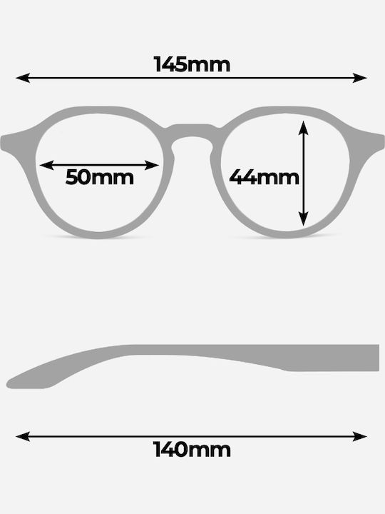 Twig Langevin Unisex Sunglasses with Brown Tartaruga Plastic Frame and Green Lens LAS10