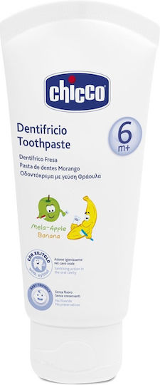 Chicco Toothpaste with Taste of Apple & Banana for 6m+ 50ml