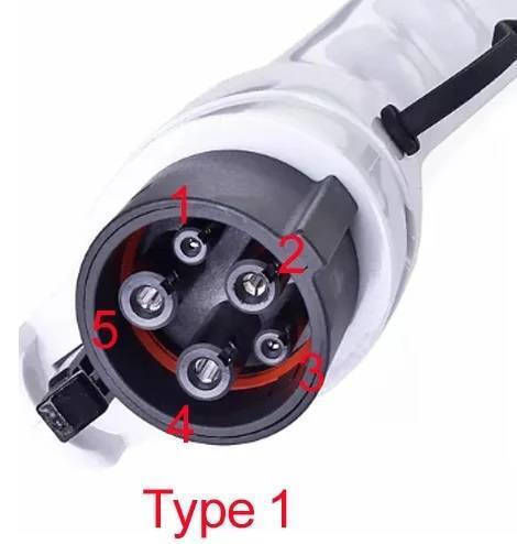 Andaiic Καλώδιο Φόρτισης Μονοφασικό 5m Type 2 - Type 1 16ATYPE1TYPE2