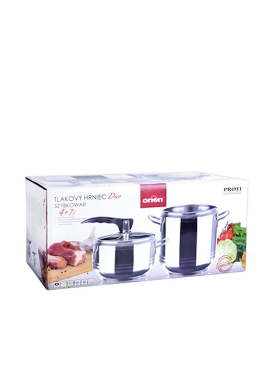 Orion Profi Set Quattro Χύτρες Ταχύτητας 7lt + 4lt