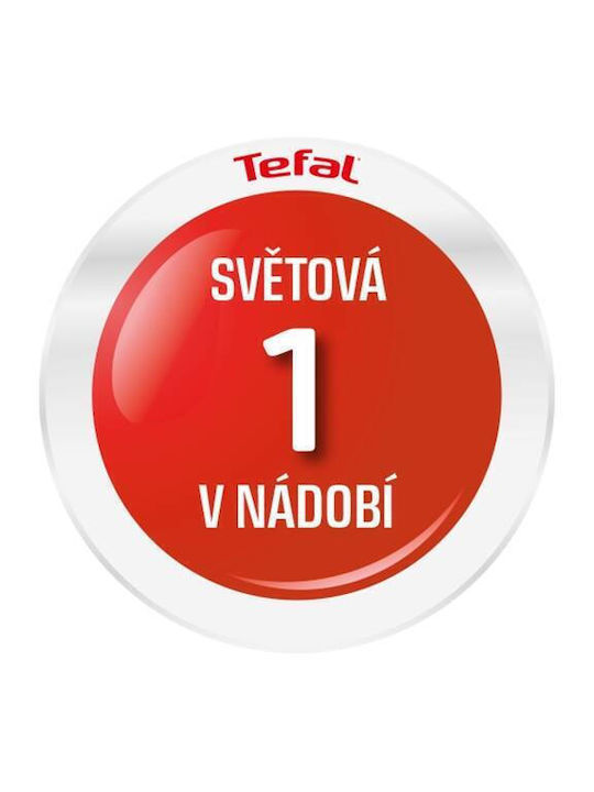 Tefal Duetto+ Töpfe & Pfannen Sets aus Rostfreiem Stahl Silber mit Antihaftbeschichtung 5 Töpfe Set
