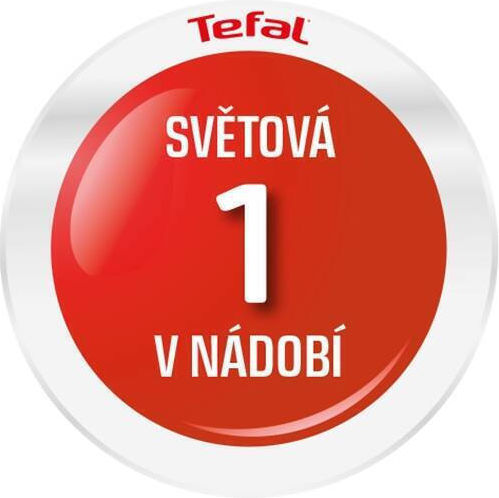 Tefal Duetto+ Pots Set Made of Stainless Steel Silver with Non-Stick Coating 5 Pieces