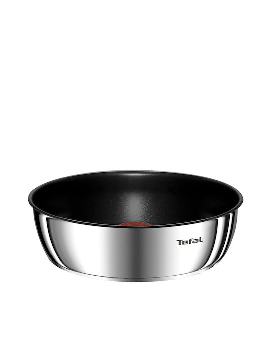Tefal Ingenio Emotion Set de Vase de Gătit din Oțel Inoxidabil Silver cu Acoperire Antiaderentă 9 Buc