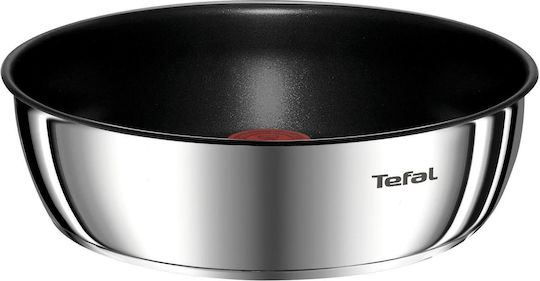 Tefal Ingenio Emotion Σετ Μαγειρικά Σκεύη από Ανοξείδωτο Ατσάλι Silver με Αντικολλητική Επίστρωση 9τμχ
