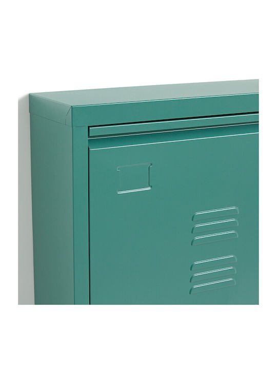 Metallic Shoe Organizer Green 50x15x72.7cm