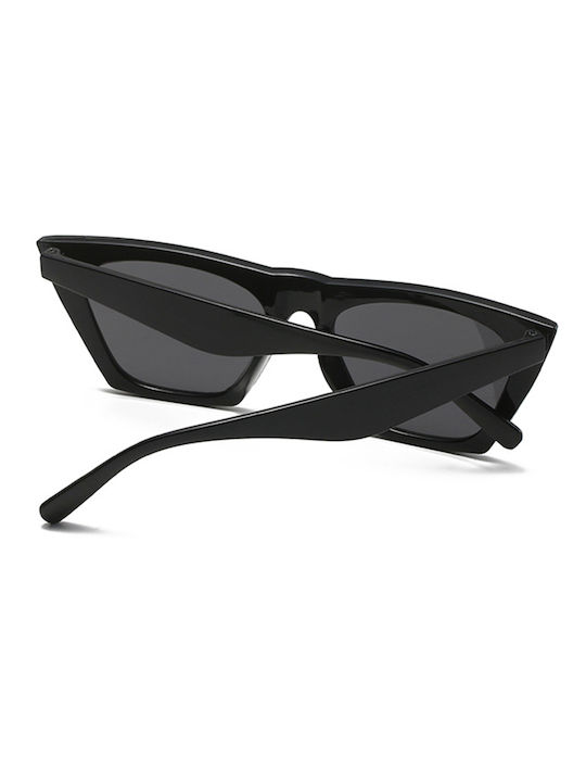 Techsuit Damen Sonnenbrille mit Braun Gestell und Braun Linse