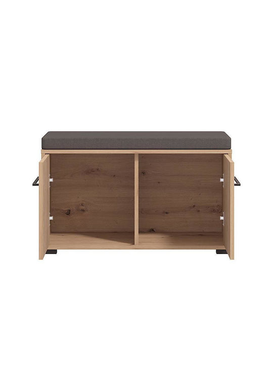 Landes Entry Furniture with Shoe Rack & Bench 80x40x44cm