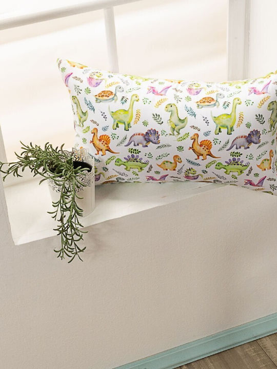 Teoran Kids Decorative Pillow Dino 30x50cm