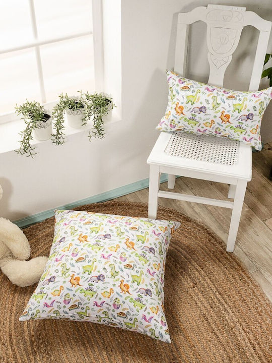Teoran Kids Decorative Pillow Dino 30x50cm