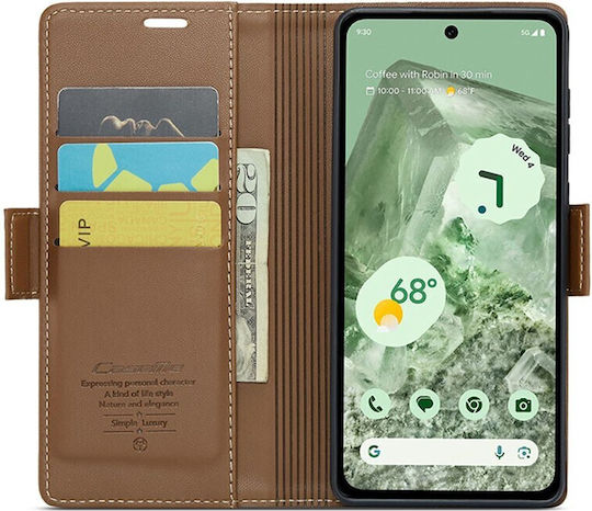 Caseme 023 Luminus Wallet Brown (Google Pixel 8a)