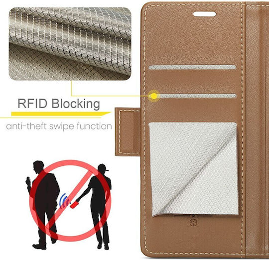 Caseme 023 Luminus Wallet Brown (Google Pixel 8a)
