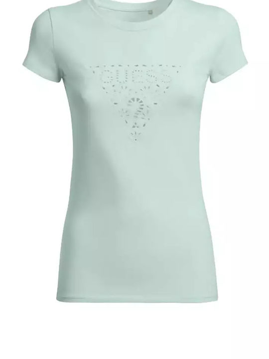 Guess Damen T-Shirt Aqua Breeze