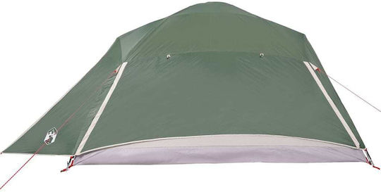 vidaXL Camping Tent Green 3 Seasons for 4 People 280x215x144cm