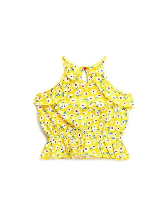 Original Marines Kids Blouse Sleeveless Yellow