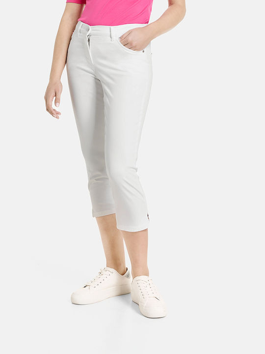 Gerry Weber Women's Jean Trousers in Slim Fit White