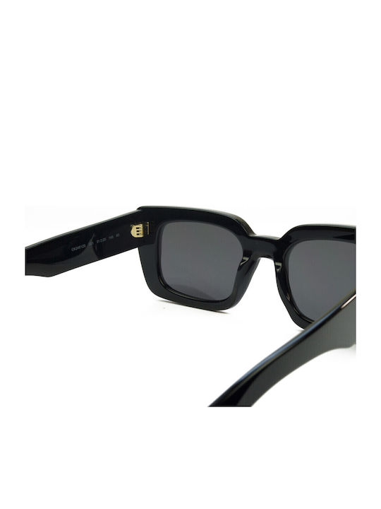 Calvin Klein Unisex Sunglasses with Black Plastic Frame and Black Lens CK24512S 001