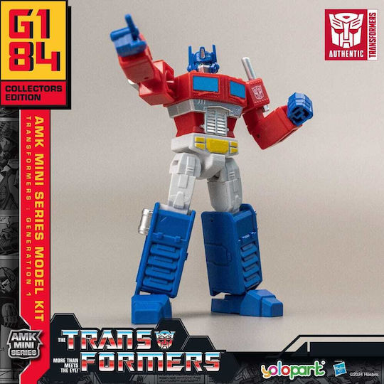 Yolopark Transformers Generation One Amk Mini Series Plastic Model Kit Optimus Prime 12 Cm