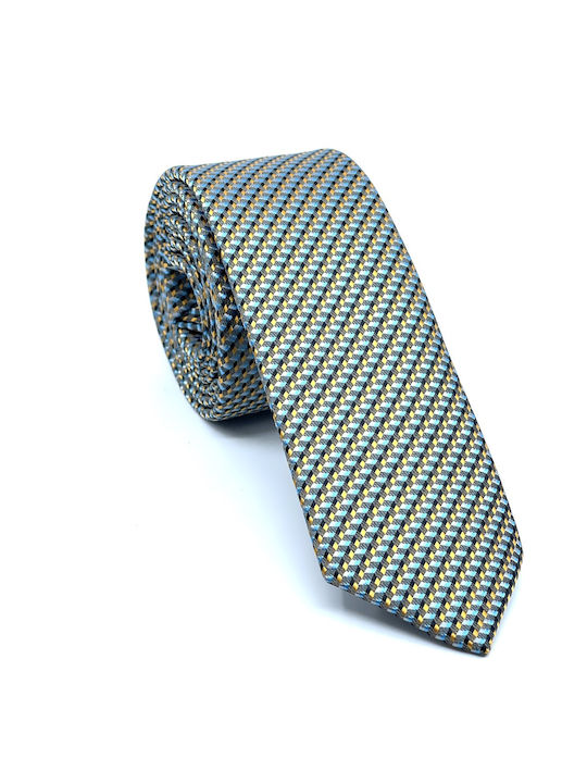 Legend Accessories Men's Tie Set Printed in Turquoise Color