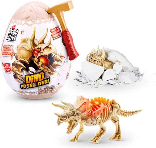 Zuru Robo Alive Dino Fossil Find Miniatur-Spaßspielzeug Für 3+ Jahre (Mehrfach)