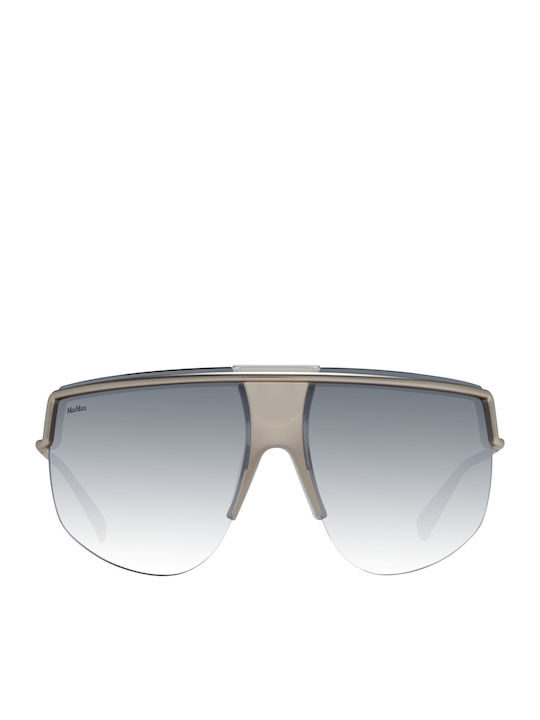 Max Mara Unisex Γυαλιά Ηλίου με Χρυσό Μεταλλικό Σκελετό και Γκρι Ντεγκραντέ Φακό MM 0050 32C
