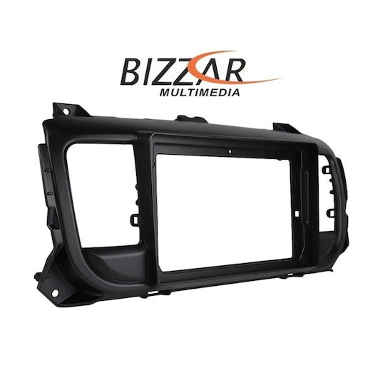 Bizzar Auto-Audiosystem 2DIN (Bluetooth/USB/WiFi/GPS/Apple-Carplay/Android-Auto) mit Touchscreen 9"