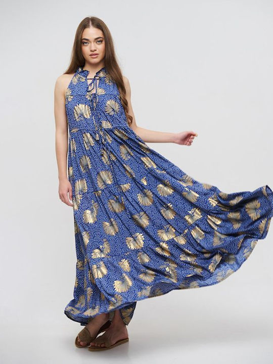 Ble Resort Collection Maxi Rochie Blue