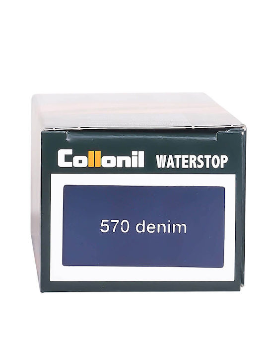 Collonil Waterstop Colours Almond Oil Shoe Cream Κρέμα Παπουτσιών Λάδι Αμυγδάλου 75 Ml Τζιν