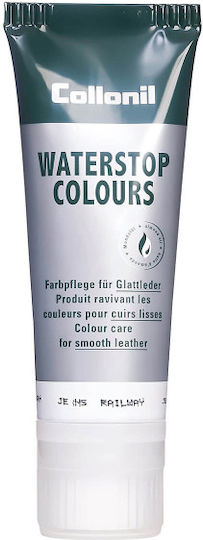 Collonil Waterstop Colours Κρέμα Παπουτσιών Αμυγδαλέλαιο 75 Ml Τζιν