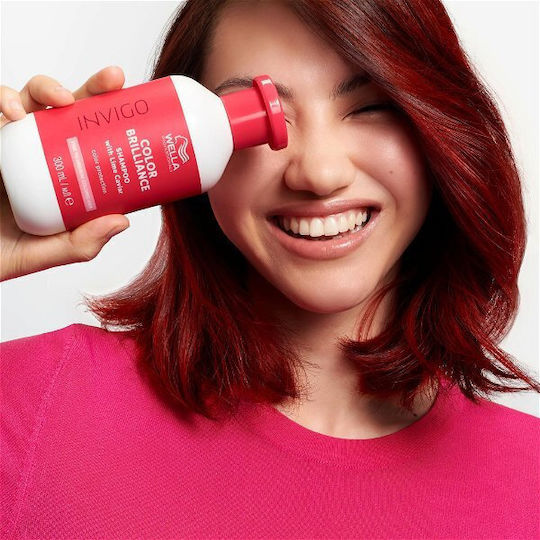 Wella Invigo Color Brilliance Haarpflege-Set Für Farbschutz Für Gefärbtes Haar Mit Shampoo Conditioner Und Öl 3 Stück