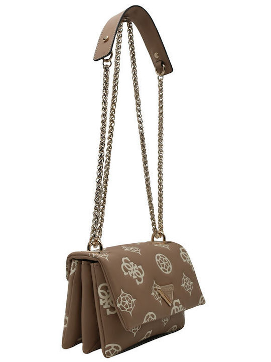 Guess Logo Women's Bag Crossbody Brown