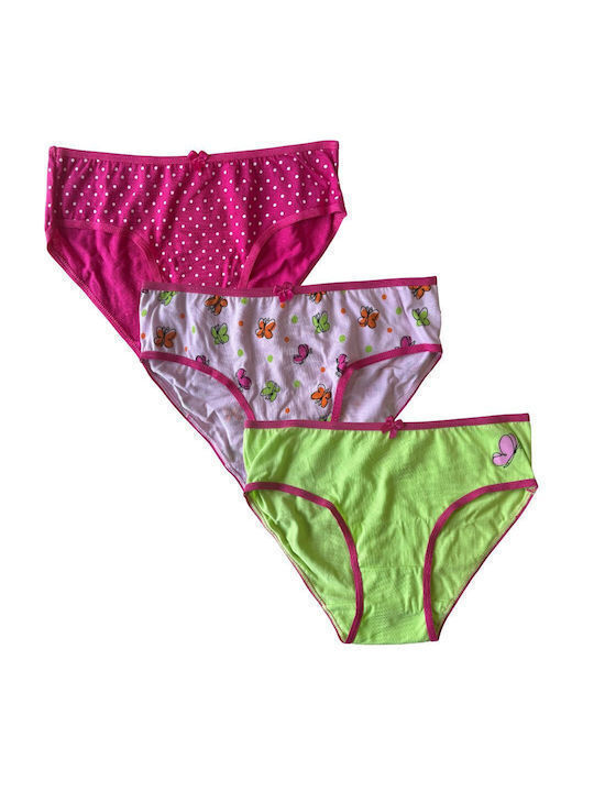 Minerva Kids Brief Pink 3pcs