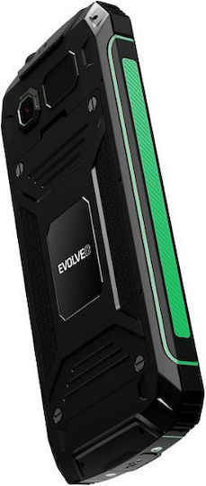 Evolveo StrongPhone W4 Dual SIM Mobile with Buttons Black Green