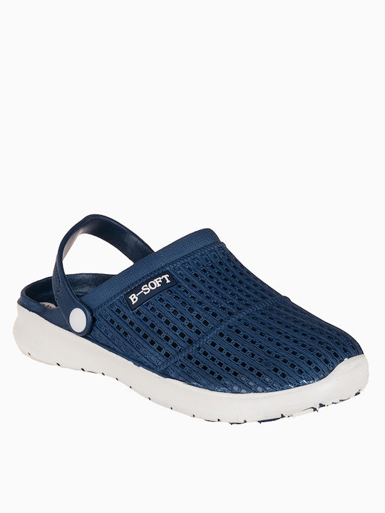 B-Soft Papuci de plajă pentru bărbați Albastru