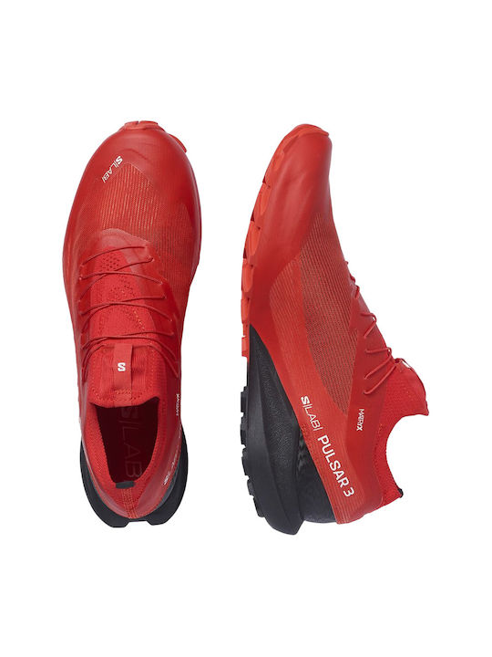 Salomon S Lab Pulsar 3 Αθλητικά Παπούτσια Running Κόκκινα