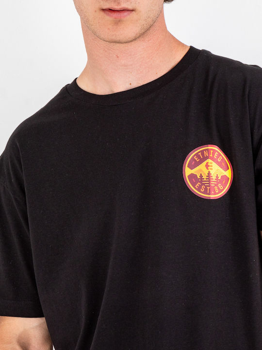 T-shirt Μαύρο