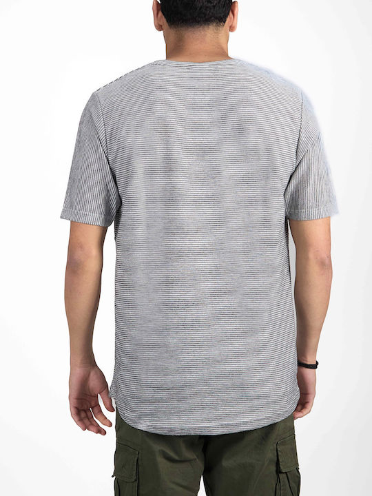 Kurzarmbluse Dark Grey